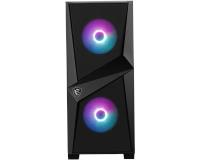 MSI MAG FORGE 100R TEMPERLI CAM 2X A-RGB FAN GAMING MID-TOWER KASA 